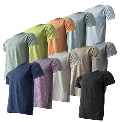 美式无缝提花速干健身T恤