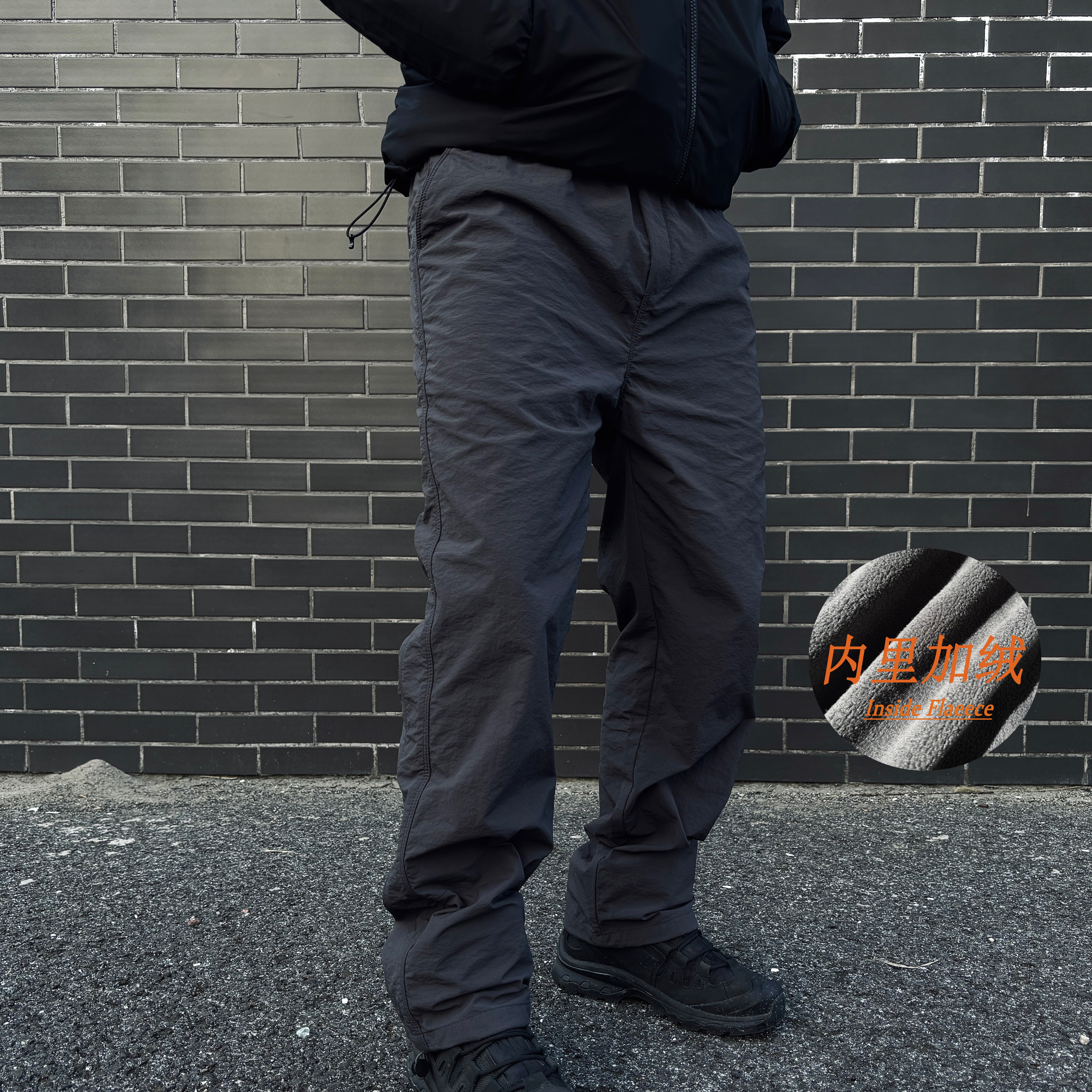 冬季保暖三防美式直筒工装裤