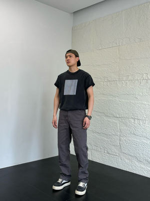 宽松工装裤美式休闲水洗做旧