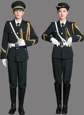 升旗手服装国旗班仪仗队服装国旗护卫队服装国旗班升旗仪式礼服装