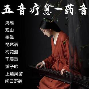 车载u盘茶室音乐五音疗愈药音纯音乐u盘古琴古筝琵琶无损音乐优盘