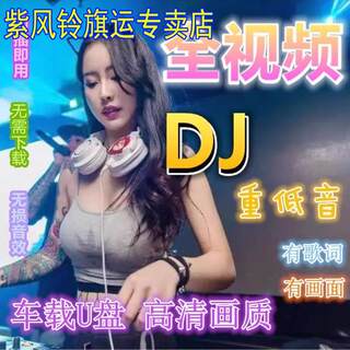 汽车载U盘歌曲无损高音质2024抖音流行劲爆DJ舞曲d亅车用音乐优盘