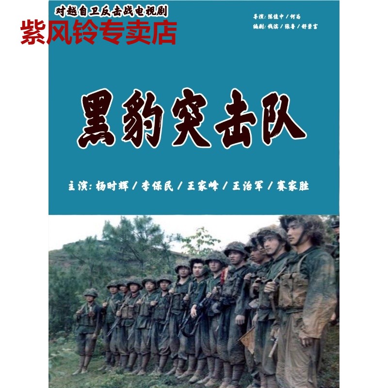 自问反击战电影电视剧 黑豹突击队DVD光盘 画质很差 影音电器 CD随身听 原图主图