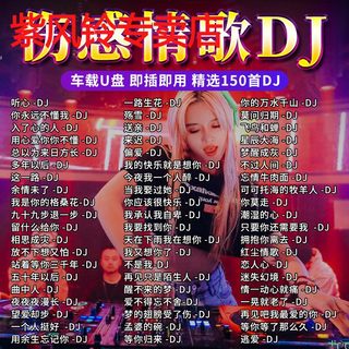 车载u盘歌曲抖音网络热门伤感情歌dj劲爆舞曲无损音乐车用usb优盘