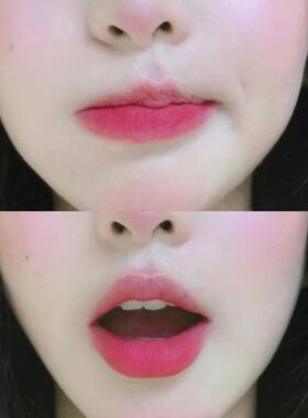 韩系女主角~橄榄皮赢麻了!高级显白唇釉女团可爱显嫩唇泥裸色口红
