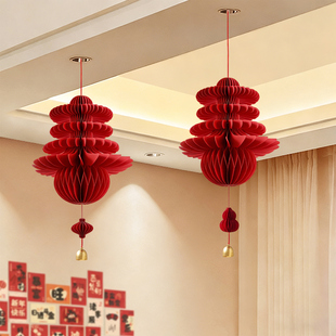 2026新年装饰品春字灯笼挂饰马年客厅室内场景户外门氛围布置挂件