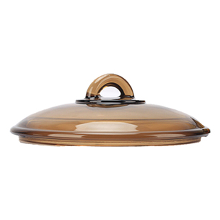 乐美雅法国原装进口耐热钢化玻璃锅盖1-5L琥珀锅透明锅盖配套正品