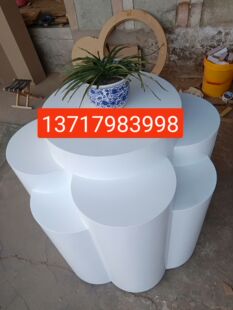 圆形烤漆展示柜假发店中岛柜梯形展示台展销台货架红酒超市陈列柜