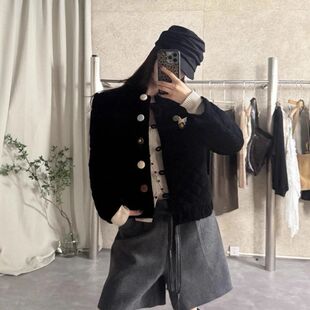 短上衣秋季 安妮日记 外套女帅气设计感街头个性 高级感潮 新款