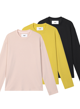 「bnuk」“CORN”Undershirt男士秋季打底衫纯色长袖t恤