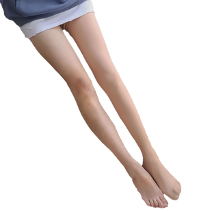 光腿加绒加厚神器超自然女秋冬裸感肉色tb打底裤外穿空姐袜网红款