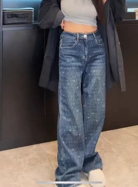 【BARRIFAIT】时尚窄版高腰直筒牛仔裤