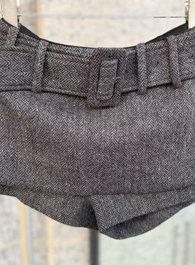 【BARRIFAIT】设计款羊裙裤