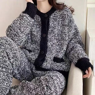 半边绒圆领家居服 新款 BARRIFAIT