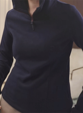 【BARRIFAIT】百搭好穿舒服立领连帽丝绒上衣