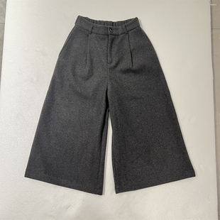 气质腰头松紧加厚加绒8分9分西装 百搭时尚 裤 BARRIFAIT