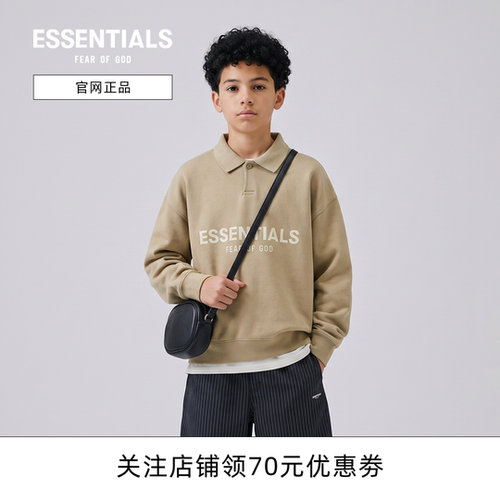 FOG儿童polo领长袖T恤正品