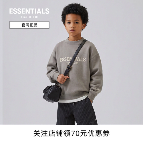 FOGEssentials儿童印花圆领卫衣