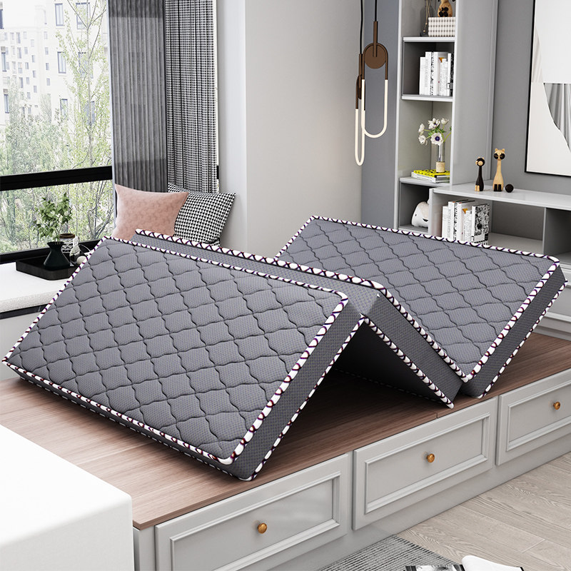 折叠床垫椰棕硬垫棕榈垫学生宿舍单人1.8m1.5米1.2榻榻米垫子地铺,住宅家具,椰棕床垫,淘宝优惠券,粉丝福利购,淘宝优惠卷