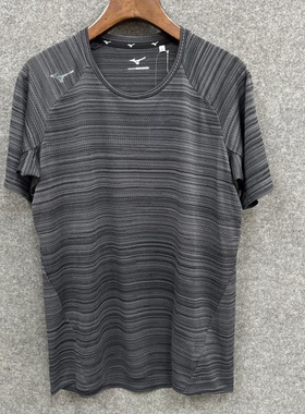 Mizuno美津浓 男子运动吸汗速干针织短袖圆领T恤32MA0061 原398