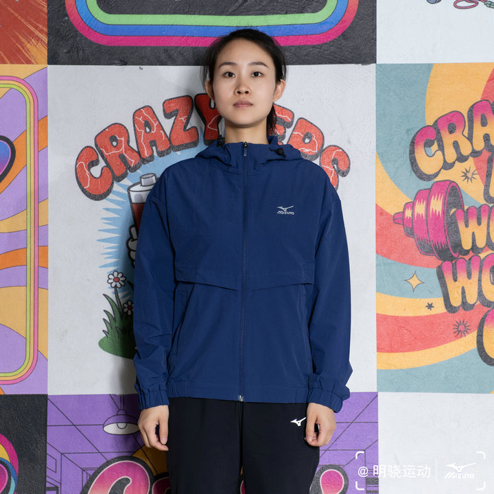 特价美津浓女子运动拉链开衫外套