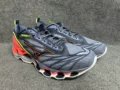 Gray-Blue / Neon Green, Runs Small