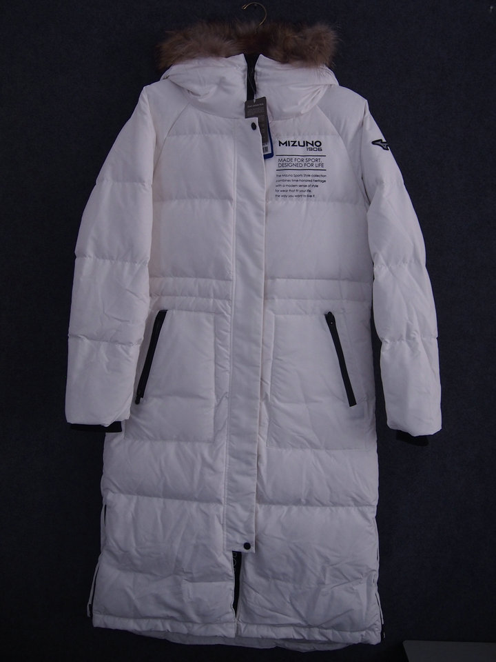 mizuno美津浓女子连帽羽绒服