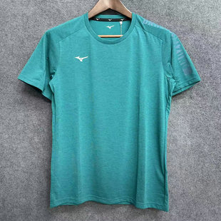 原368 T恤32MA0025 Mizuno美津浓 男子运动吸汗速干针织圆领短袖