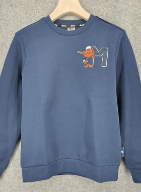 Mizuno美津浓 男子休闲运动针织套头卫衣D2CC23H1 原568