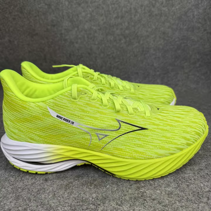 Mizuno/美津浓 男子透气缓震运动跑步鞋WAVE RIDER 28 原998