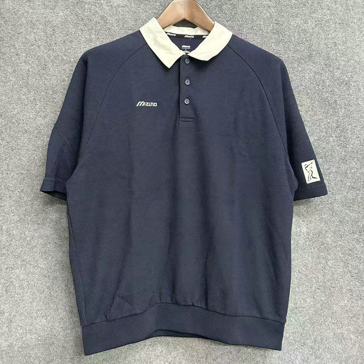 Mizuno美津浓 男士棒球运动休闲短袖POLO D2CA23H3 原468