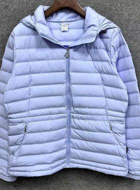 Mizuno美津浓冬女轻薄短款白鹅羽绒服防寒K2CN35R3原1498