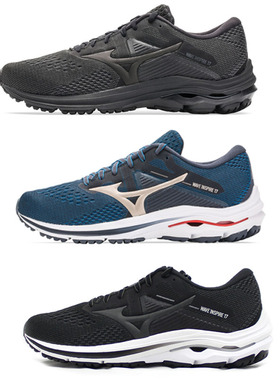 Mizuno美津浓 男子支撑系透气耐磨慢跑鞋WAVE INSPIRE17 原998