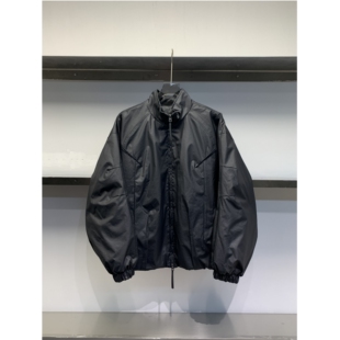 美式 25秋冬设计师款 复古痞帅潮牌INS设计感立领棉衣夹克 独处