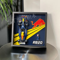 Suitable for LEGO 2025speed super racing building blocks, wall-mounted photo frame, dust-proof display model, storage and decoration thumbnail 7
