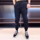 潮 男士 新款 秋冬季 百搭修身 卫裤 休闲裤 加绒加厚运动长裤 时尚 束脚裤