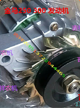 农用  黄海金马250  254  300 盐城双缸发动机用发电机 农机配件