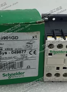 议价正品 TeSys 直流接触器 LP1K0901GD 9A DC125V