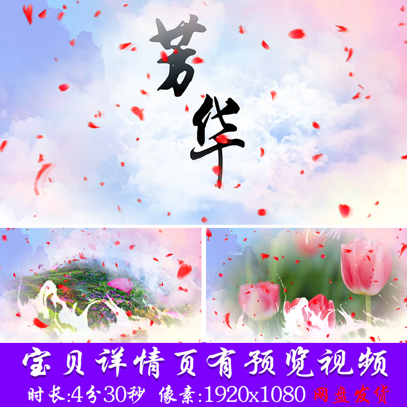 韩红歌曲绒花革命历史背景配乐a大型文艺晚会背景led屏幕视频素材