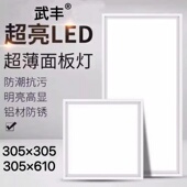305 305x610适用品各格集成吊顶LED厨房卫生间平板灯嵌入式 扣板灯