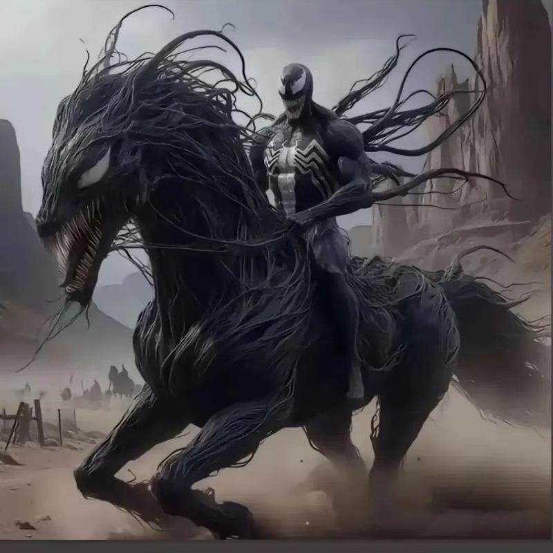 国产漫威系毒液马可动手办