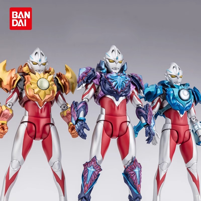 万代奥特曼SHF手办亚刻灼日星河皓月特利迪迦布莱闪耀赛罗曼玩具