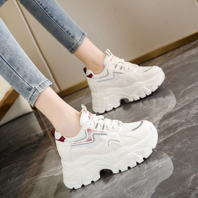 隐形增高8CM/不累脚/厚底女鞋