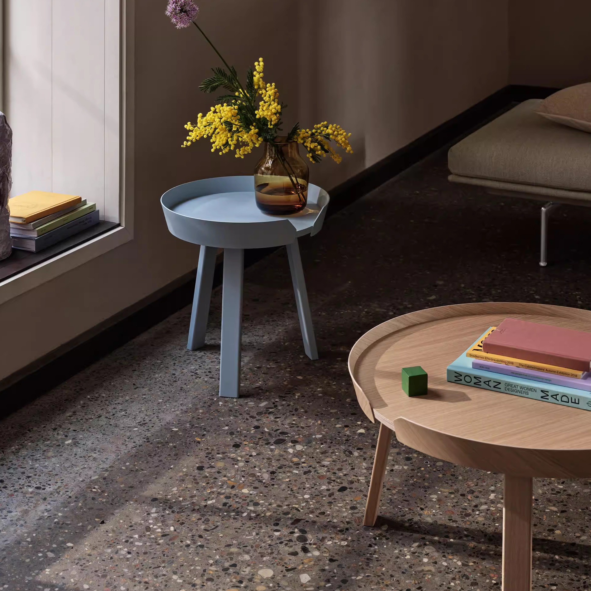 丹麦MUUTO客厅茶几圆形