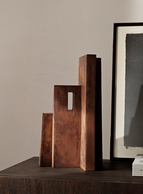 Ferm Living Aperture Sculpture 金属摆件装饰