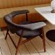 GUBI 软垫实木餐椅 Masculo 丹麦 Dining Chair 靠背椅 餐厅