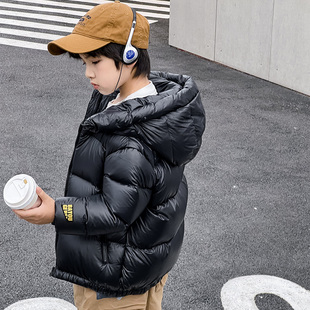 新款 男童女童羽绒外套儿童加绒加厚秋冬棉衣厚 羽绒服2023秋季 童装