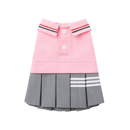 韩国ins学院风裙子秋冬连衣裙