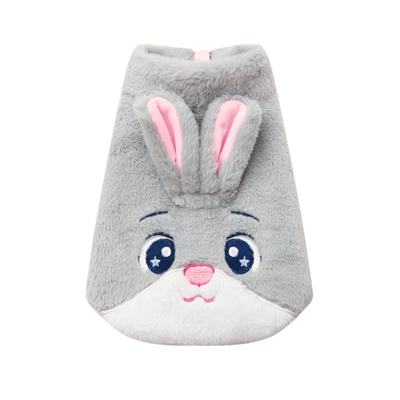 韩国秋冬保暖仿兔毛无袖小兔马甲