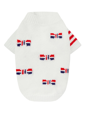 UNLEASHED狗狗新年毛衣秋冬TB风保暖打底元旦春节猫狗宠物衣服